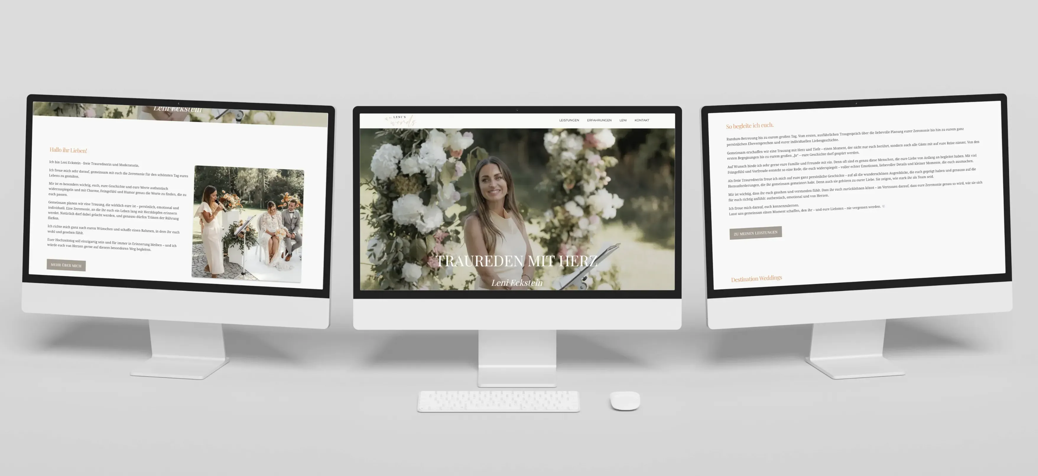 Mockup der SproutByte Website auf einem Laptop