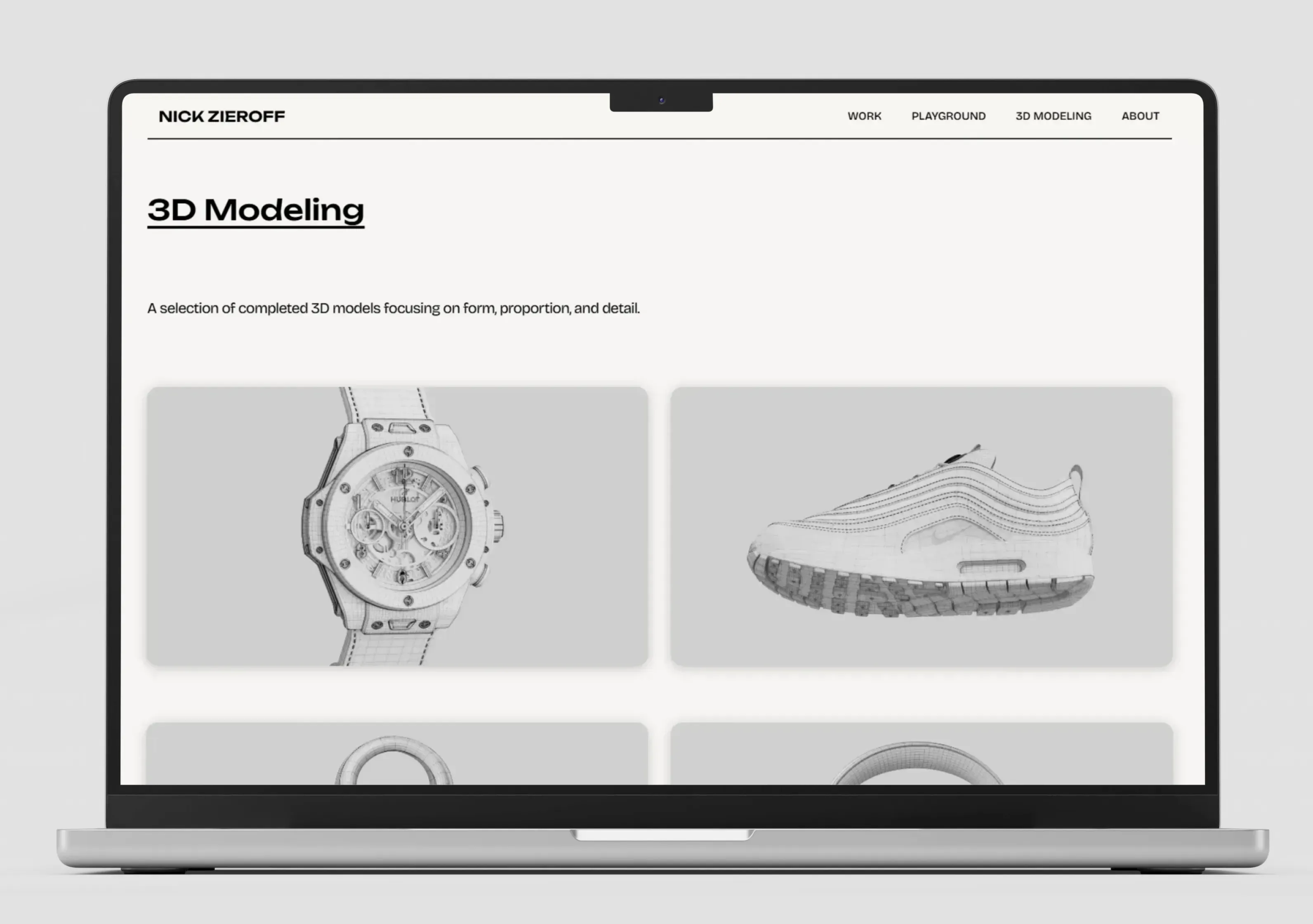 Mockup der SproutByte Website auf einem Laptop